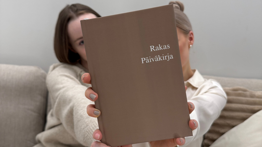 Mistä me löysimme rohkeuden oman yrityksen perustamiseen ja päiväkirjan luomiseen?